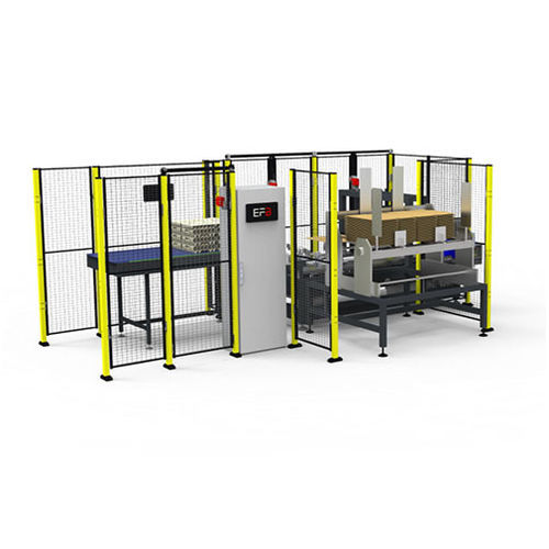 Kartonpacker zur Rundumetikettierung - WAR100 - EAR FLAP® - automatisch / für Karton / modular