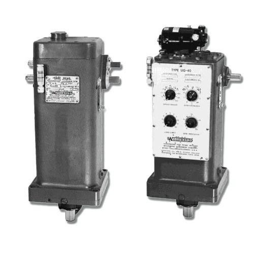 Geschwindigkeitsregler / hydraulisch / für Dieselmotor - UG 40 - AWF - für Dampfturbine / für Gasmotor / Druckluft