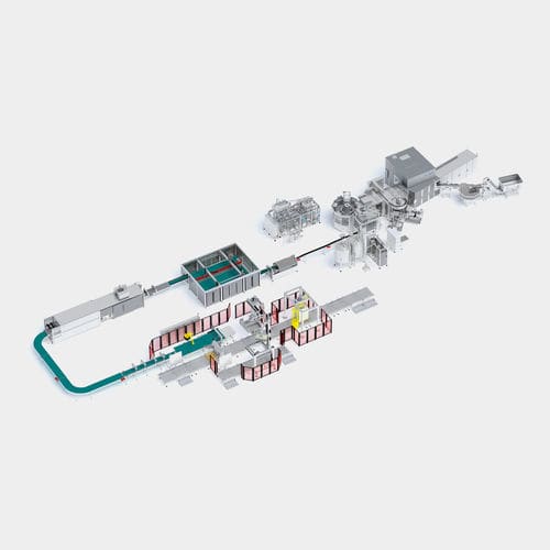 Verpackungsanlage für die Getränkeindustrie - SIDEL - für PET-Flaschen / für Glasflaschen / für Dosen