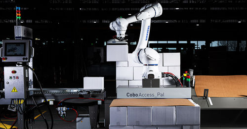 Roboter-Palettierer - CoboAccess_Pal series - SIDEL - Industrie / für Reinigungsprodukte / für Karton