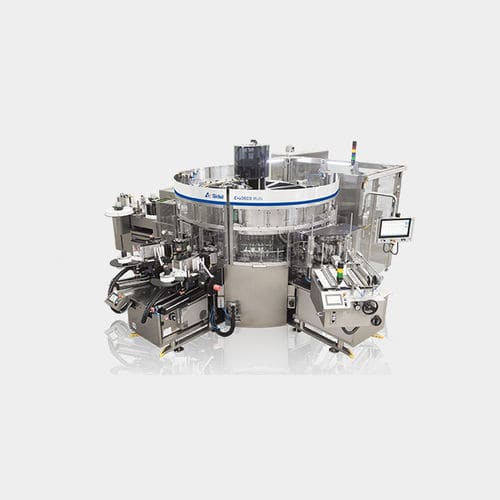 Automatische Etikettiermaschine - EvoDECO Multi - SIDEL - für Flaschen / für die Getränkeindustrie / Hotmelt