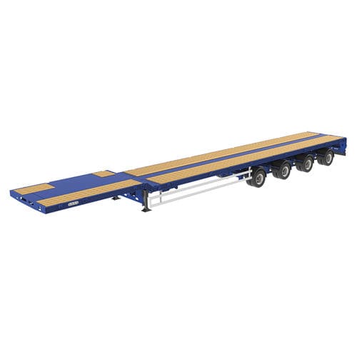 Plattform-Sattelauflieger - SPZ series - Goldhofer - Gooseneck / Langgut / 3-Achsen