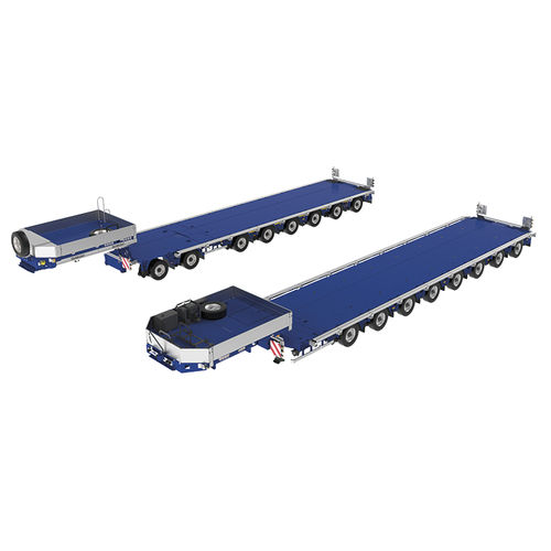 Plattform-Sattelauflieger - »ARCUS« P series - Goldhofer - Gooseneck / Ultra-Tieflader / 8-Achsen