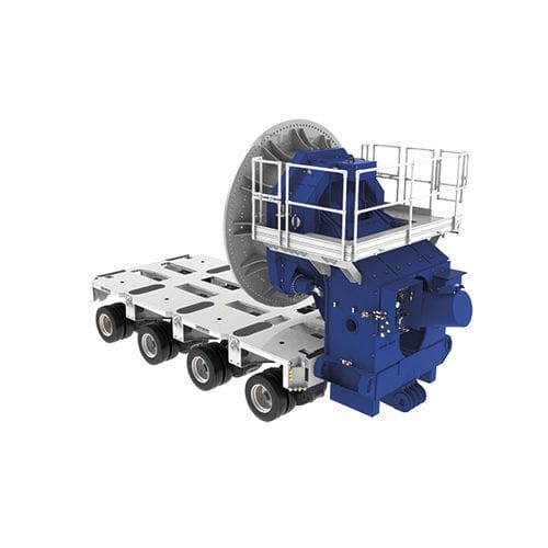 Anhänger / mehr als 6 Achsen - FTV 550 - Goldhofer - angehängt / für Windkraftanlage / modular
