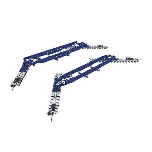 Anhänger für Industriematerial - »FAKTOR« series - Goldhofer - für Stromaggregate / mehr als 6 Achsen / angehängt