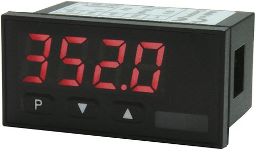 Gleichspannungsanzeiger - 48x24, 72x36, 96x24 & 96x48mm, M1, M2, M3 Series, Shunt - MONTWILL GmbH - 4-stellig / 7 Segmente / LED