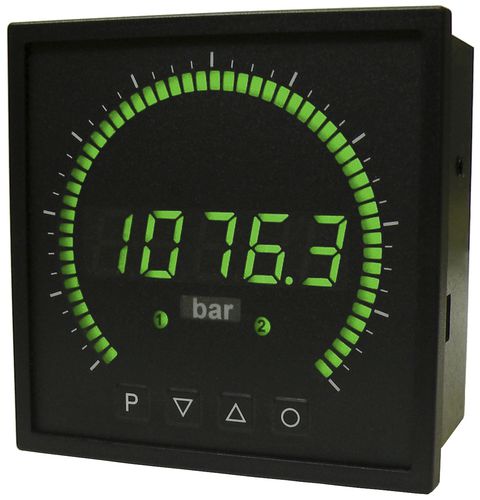 Gleichspannungsanzeiger - 270° Bargraph | MB2 | 96x96mm  - MONTWILL GmbH - Gleichstrom / 7 Segmente / LED