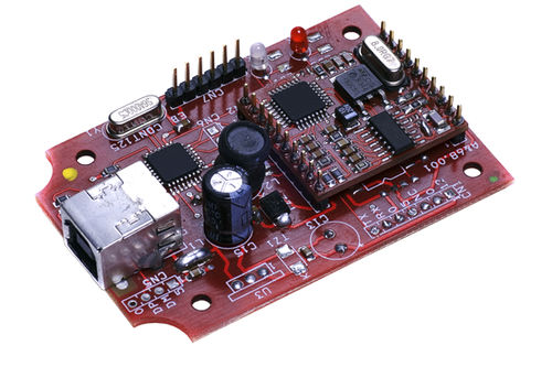 RFID-Leser Schreiber / embedded - LF Reader R820 - iDTRONIC GmbH - USB / mit integrierten Antennen
