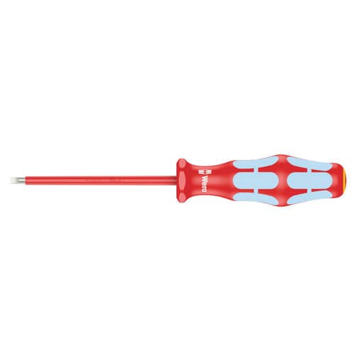 Flacher Schraubendreher - 3160 i VDE series - Wera Tools - isoliert / Edelstahl