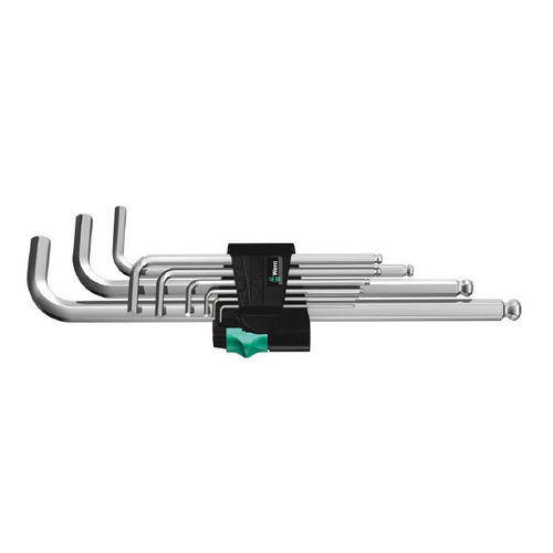 L-Innensechskantschlüssel - 950/9 Hex-Plus 1 - Wera Tools - Chrom
