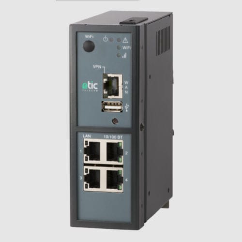 Router für Kommunikation - IPL-E-400 - ETIC TELECOM - Daten / Ethernet / LAN
