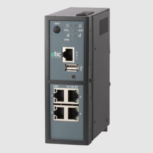 Router für Kommunikation - IPL-A-400 - ETIC TELECOM - Daten / Ethernet / LAN