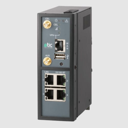 Mobilfunkrouter - IPL-DEC-400 series - ETIC TELECOM - für Kommunikation / Daten / kabellos