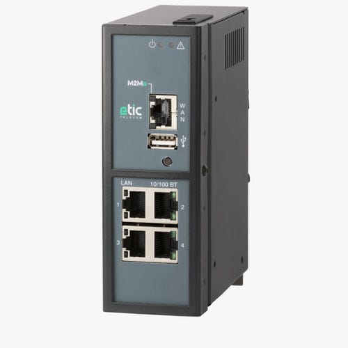 Router für Kommunikation - RAS-E-400 - ETIC TELECOM - kabellos / Ethernet / Internet