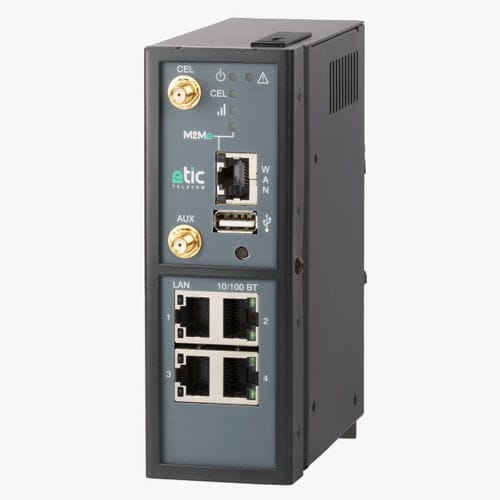 Mobilfunkrouter - RAS-EC-400-LW - ETIC TELECOM - für Kommunikation / Ethernet / LAN