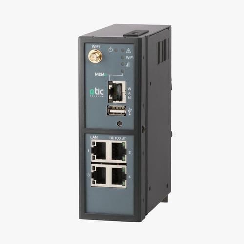 Router für Kommunikation - RAS-EW-400 - ETIC TELECOM - kabellos / Ethernet / LAN
