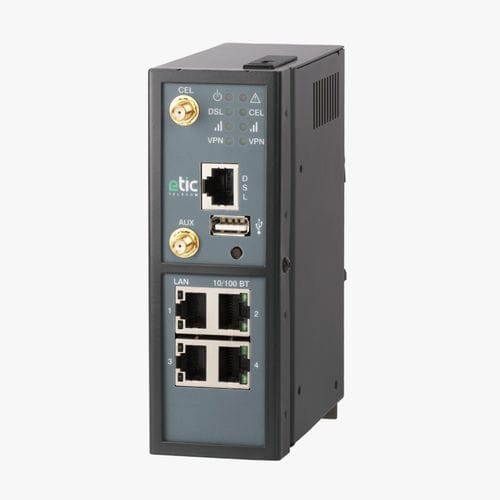 Mobilfunkrouter - IPL-DAC-400 series - ETIC TELECOM - für Kommunikation / Daten / kabellos