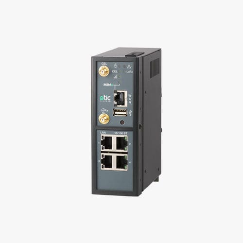 Mobilfunkrouter - RAS-EC-480-LW - ETIC TELECOM - für Kommunikation / Ethernet / Netzwerk