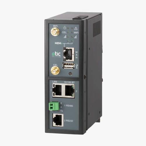 Router für Kommunikation - RAS-ECW-220-LW - ETIC TELECOM - kabellos / Ethernet / LAN