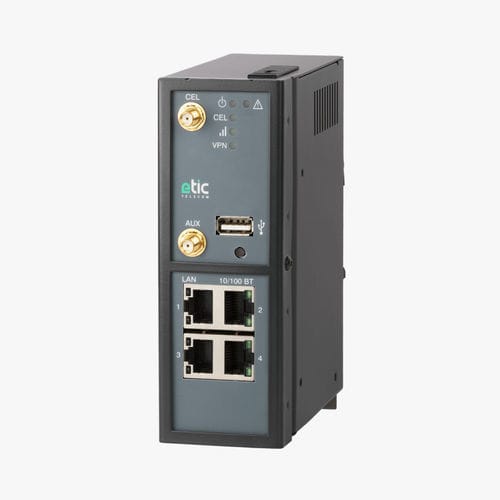 Mobilfunkrouter - IPL-C-400 series - ETIC TELECOM - für Kommunikation / Netzwerk / LAN