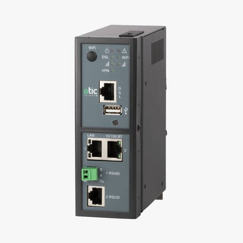 Router für Kommunikation - IPL-A-220 - ETIC TELECOM - kabellos / Ethernet / LAN