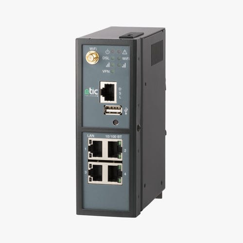 Router für Kommunikation - IPL-AW-400 - ETIC TELECOM - kabellos / Ethernet / LAN