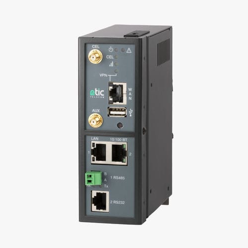 Mobilfunkrouter - IPL-DEC-220 - ETIC TELECOM - für Kommunikation / Ethernet / LAN