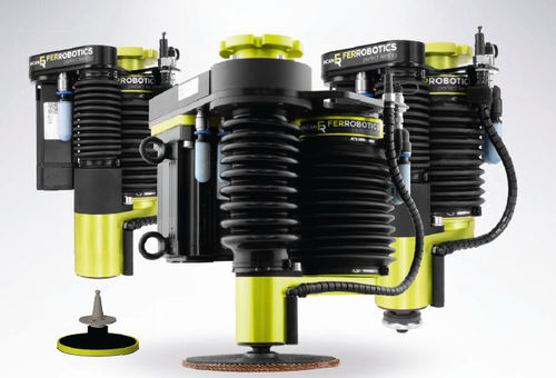 Endeffektor zum Entgraten - AAK series - FerRobotics Compliant Robotic Technology GmbH - zum Schleifen / Polier