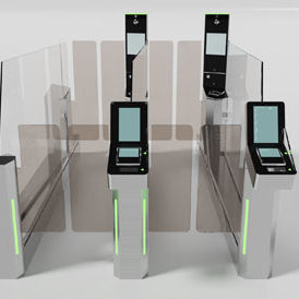 Biometrischer Sensor / Handerkennungs-Scanner - ABC  - Thales - Cybersecurity & Digital Identity - Fingervenenscanner / Gesichtsscanner