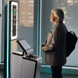Biometrischer Sensor / Gesichtsscanner - Fly to Gate - Thales - Cybersecurity & Digital Identity