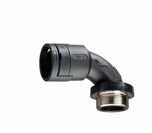 Nylon-Kabelverschraubung - NEBV series - ABB Smart Power - vernickeltes Messing / IP66 / IP68