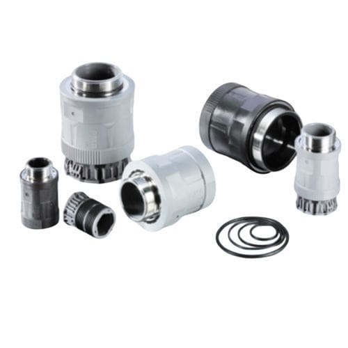 Steckverbinder für Anschluss - KNH series - ABB Smart Power - hydraulisch / gerade Ausführung / mit Verriegelung
