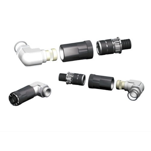 90°-Winkel-Anschluss - NKWZ - ABB Smart Power - hydraulisch / Einschraub / Messing