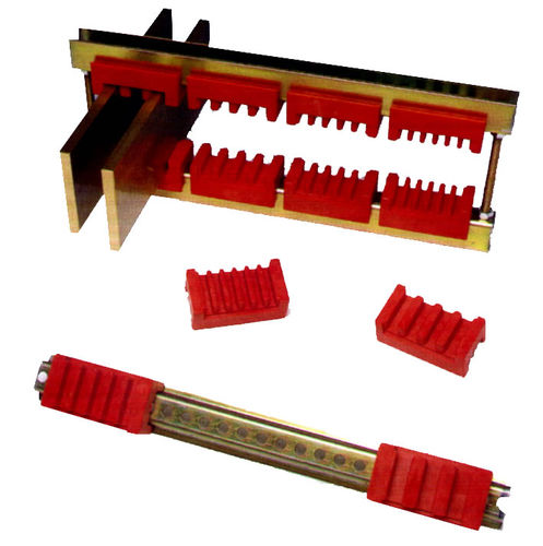 Stromschienenhalterung - SPV series - FRER - Polycarbonat / modular / stationär