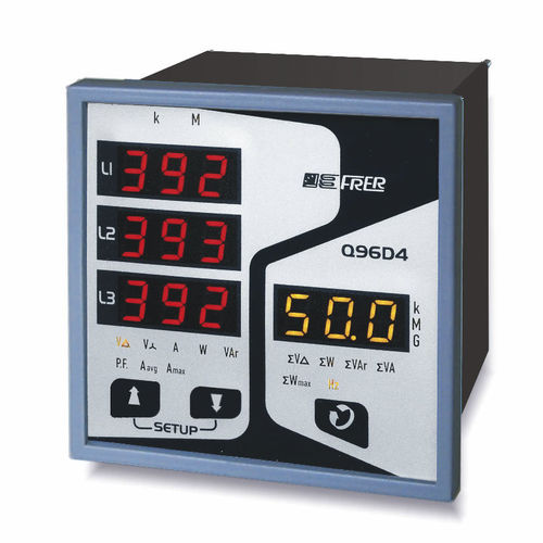 Analysator für dreiphasige Stromnetze - Q96D4      - FRER - Netzqualität / integrierbar / digital
