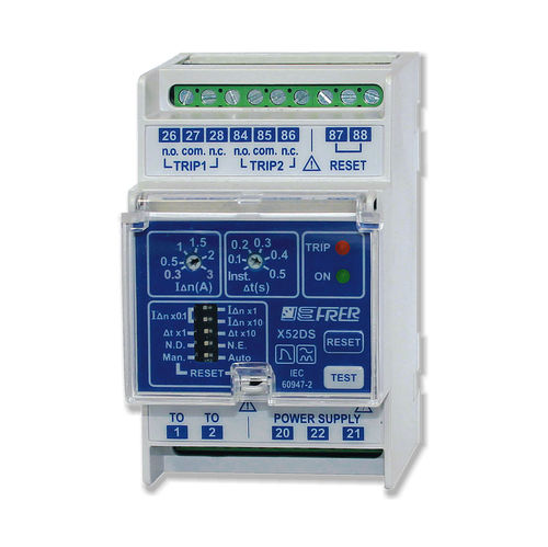 Fehlerstromschutzrelais - X52DSX - FRER - AC / für Transformator / für DIN-Schiene