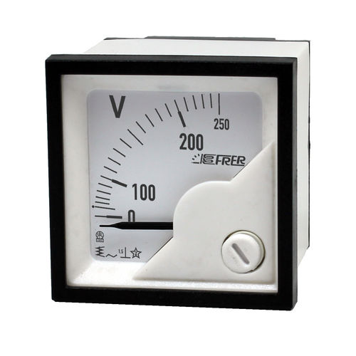 Analoges Voltmeter - F48EVX - FRER - stationär / AC