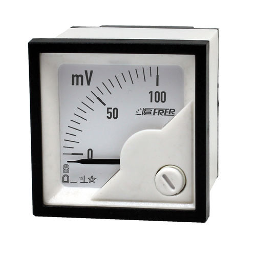 Analoges Millivoltmeter - F48MMV - FRER - stationär / DC