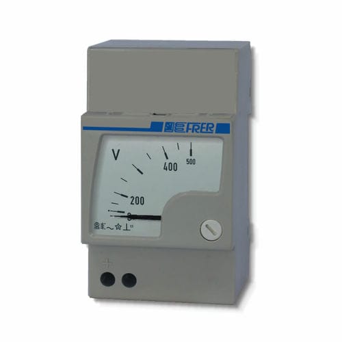 Analoges Voltmeter - F52EVX - FRER - für DIN-Schiene / AC