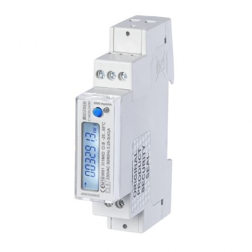 Einphasiger elektrischer Energiezähler - C18QSL040MD3AI - FRER - für DIN-Schiene / Modbus / MID-zertifiziert