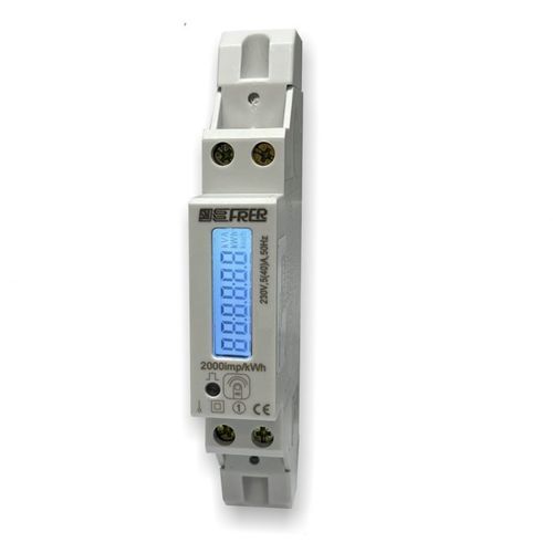Einphasiger elektrischer Energiezähler - C18WSL040MD3AI - FRER - für DIN-Schiene / Modbus / mit Datenlogger