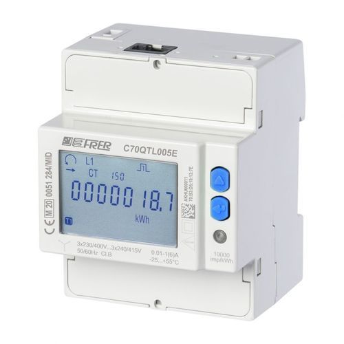 Drehstromzähler - C70QTL005E4CAD - FRER - für DIN-Schiene / digital / Modbus