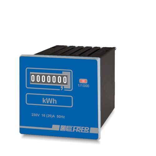 Einphasiger elektrischer Energiezähler - C48WSM025 - FRER - Einbau
