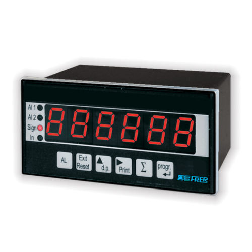 Impulszähler - X98 - FRER - digital / elektronisch / Industrie