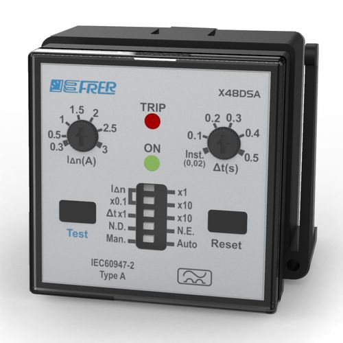 Fehlerstromschutzrelais - X48DSA - FRER - einstellbar
