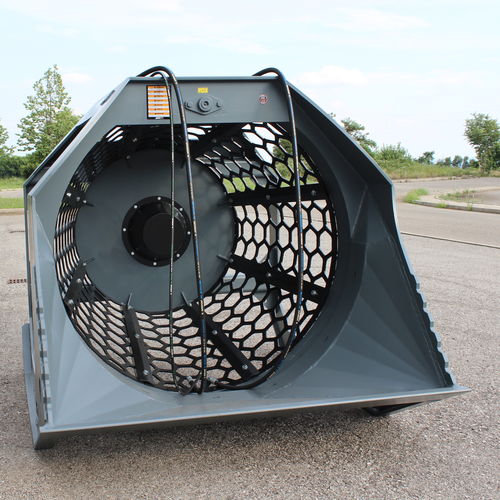 Siebschaufel - CBR 23 - CM Srl - für Hydraulikbagger / für Lademaschinen