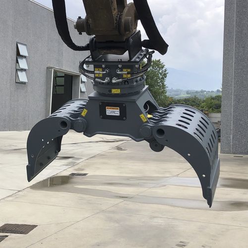 Hydraulischer Sortiergreifer - G140 - CM Srl - für die Recyclingindustrie / für Baustellen