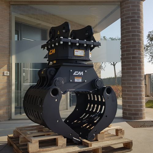 Hydraulischer Sortiergreifer - G180 - CM Srl - Abfallentsorgung / für die Recyclingindustrie / für Baustellen