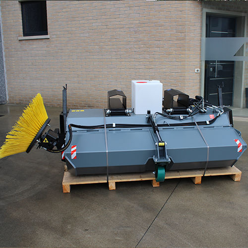 Kehrschaufel - CSI 250  - CM Srl - für Lademaschinen / für Kompaktlader / für Baggerlader