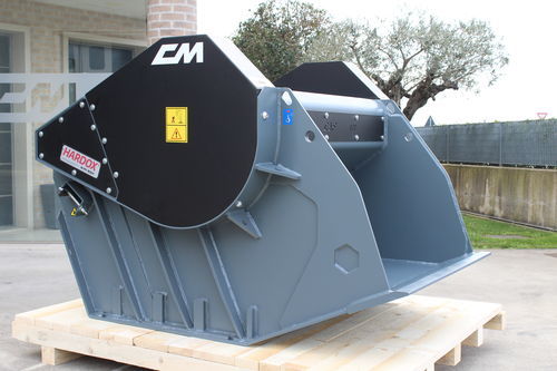 Brecherschaufel - CBF 120 - CM Srl - für Hydraulikbagger